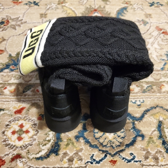UGG Classic Sweater Letter Boot - Picture 5 of 10